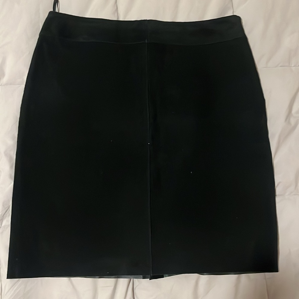 Leather skirt